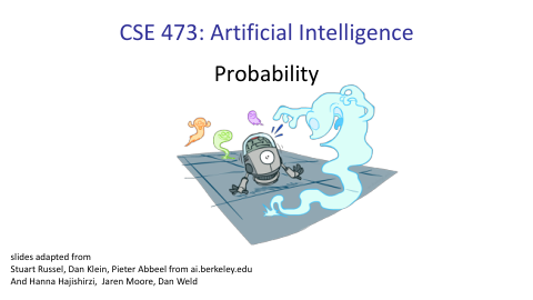 CSE 473：人工智能